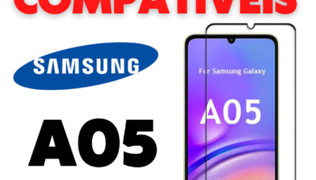 Películas compatíveis com Samsung A05  smartphone