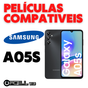 Películas compatíveis com Samsung A05s  smartphone