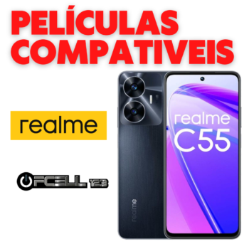 Películas compatíveis com Realme C55 smartphone