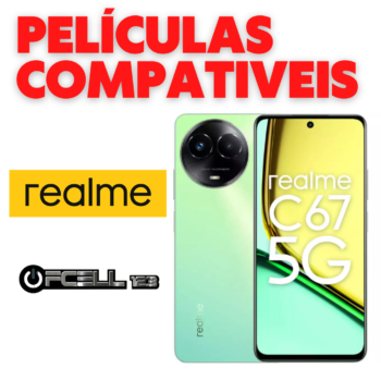 Películas compatíveis com Realme C67 5g smartphone