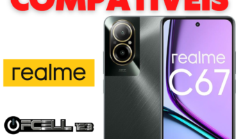 Películas compatíveis com Realme C67 4g smartphone