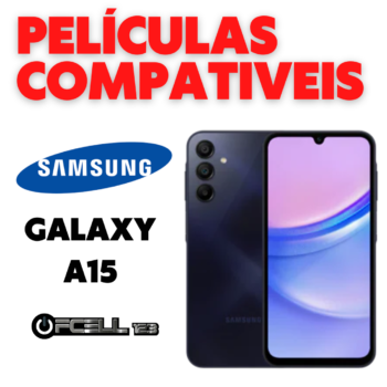 Películas compatíveis com Samsung Galaxy A15 smartphone