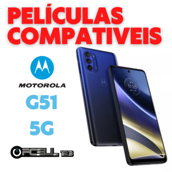 Películas compatíveis com Motorola Moto G51 5g smartphone
