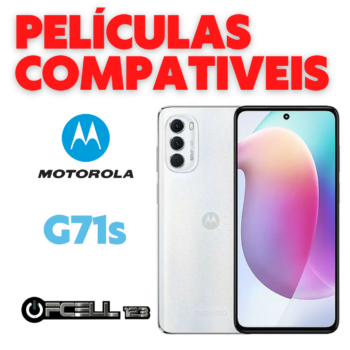 Películas compatíveis com Motorola Moto G71s smartphone