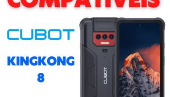 Películas compatíveis com Cubot Kingkong 8 smartphone