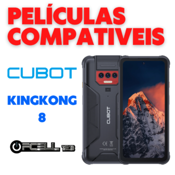 Películas compatíveis com Cubot Kingkong 8 smartphone