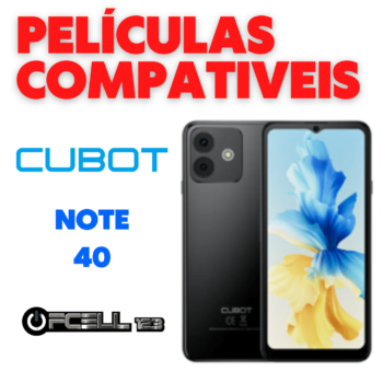 Películas compatíveis com Cubot Note 40 smartphone
