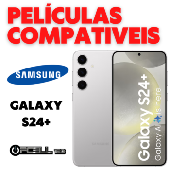 Películas compatíveis com Samsung Galaxy S24+ smartphone