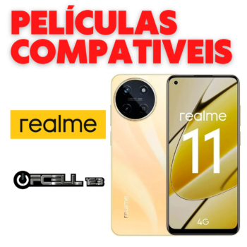 Películas compatíveis com Realme 11 smartphone