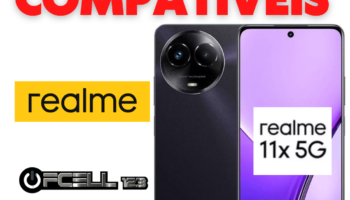 Películas compatíveis com Realme 11x smartphone