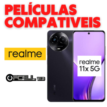 Películas compatíveis com Realme 11x smartphone