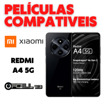 Películas compatíveis com Redmi A4 5g smartphone