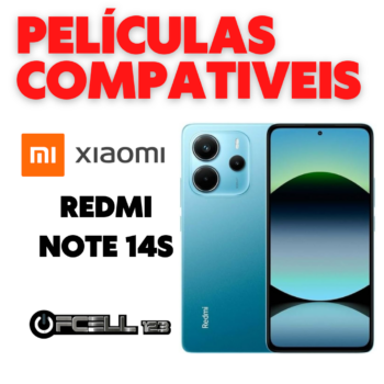 Películas compatíveis com Redmi Note 14s smartphone