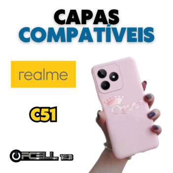 Capas compatíveis com Realme C51