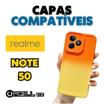 Capas compatíveis com Realme Note 50 smartphone