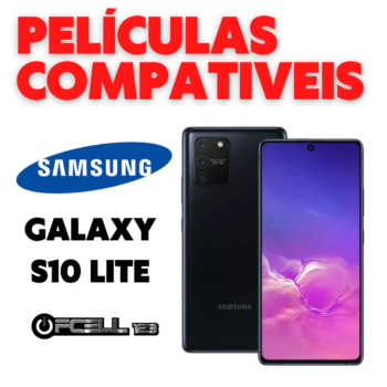 Películas compatíveis com Samsung Galaxy S10 Lite smartphone