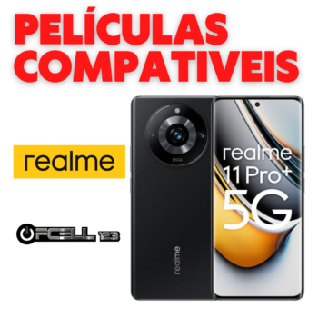 Películas compatíveis com Realme 11 Pro+ smartphone