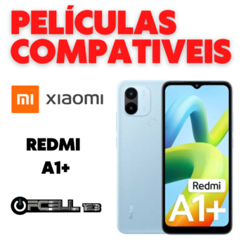 Películas compatíveis com Xiaomi Redmi A1+ smartphone