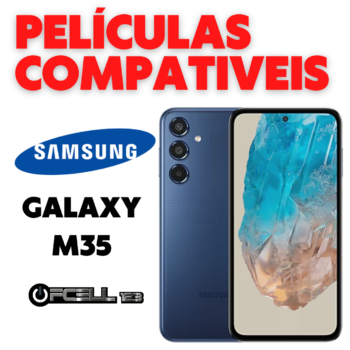 Películas compatíveis com Samsung Galaxy M35 smartphone