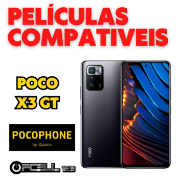 Películas compatíveis com Poco X3 Gt smartphone