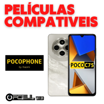 Películas compatíveis com poco C75