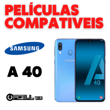 Películas compatíveis com samsung A40