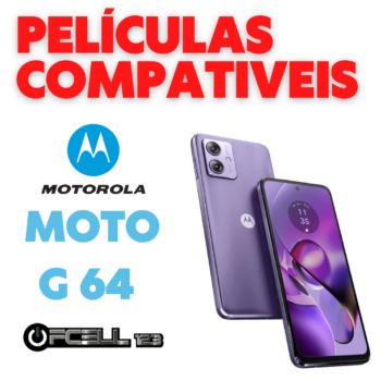 Películas compatíveis com motorola moto g64