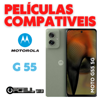 Películas compatíveis com moto g55 smartphone