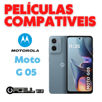 Películas compatíveis com celular moto g05