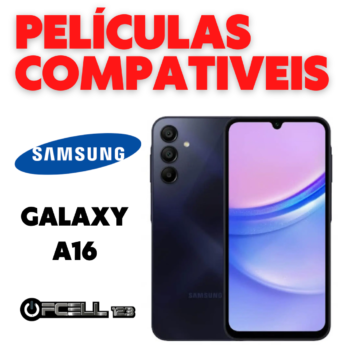 Películas compatíveis com Samsung Galaxy A16 smartphone