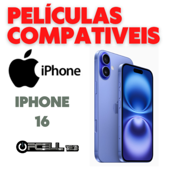 Películas compatíveis com Apple Iphone 16 smartphone