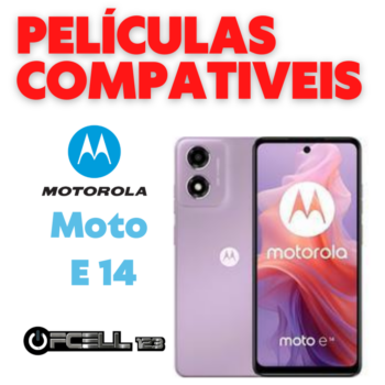 Películas compatíveis com motorola moto e14