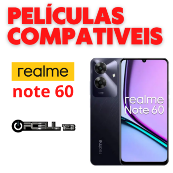 Películas compatíveis com realme note 60