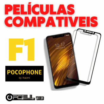 Películas compatíveis com Pocophone F1 smartphone