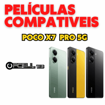 Películas compatíveis com Xiaomi POCO X7 Pro 5G smartphone