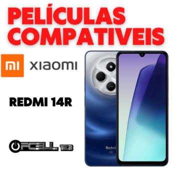 Películas compatíveis com Redmi 14r smartphone