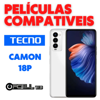 Películas compatíveis com Tecno Camon 18p smartphone