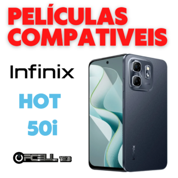 Películas compatíveis com Infinix Hot 50i smartphone