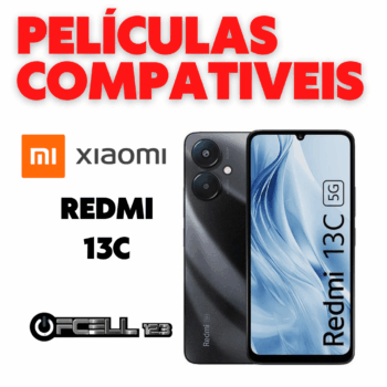 Películas compatíveis com xiaomi redmi 13c