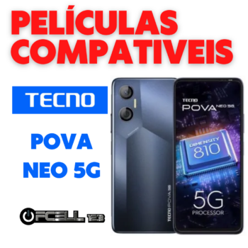 Películas compatíveis com Tecno Pova Neo 5g smartphone