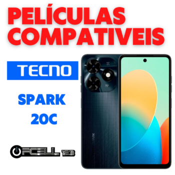 Películas compatíveis com Tecno Spark 20c smartphone