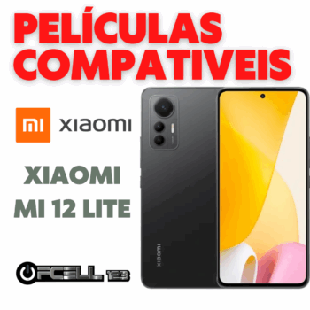 Películas compatíveis com Xiaomi Mi 12 lite  smartphone
