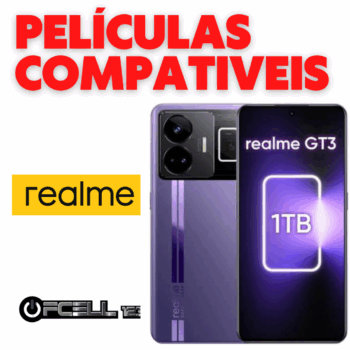 Películas compatíveis com Realme gt3 smartphone