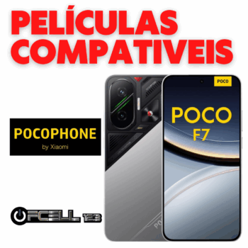 Películas compatíveis com Poco F7 smartphone