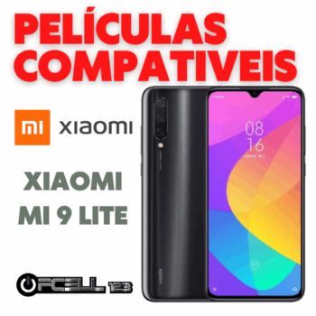 Películas compatíveis com Xiaomi Mi 9 lite  smartphone