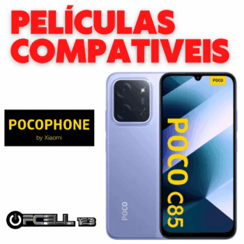Películas compatíveis com Poco C85 smartphone