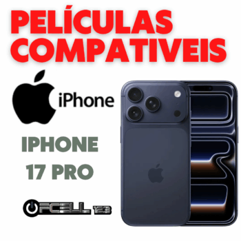 Películas compatíveis com Iphone 17 pro smartphone