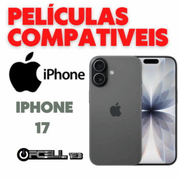 Películas compatíveis com Iphone 17 smartphone