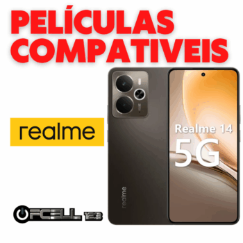 Películas compatíveis com Realme 14 5g smartphone