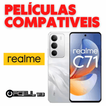 Películas compatíveis com Realme C71 smartphone